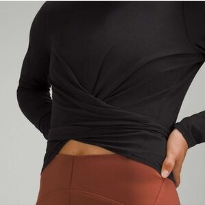 Lululemon Time to Restore Long Sleeve *Nulu Size 14 NWT